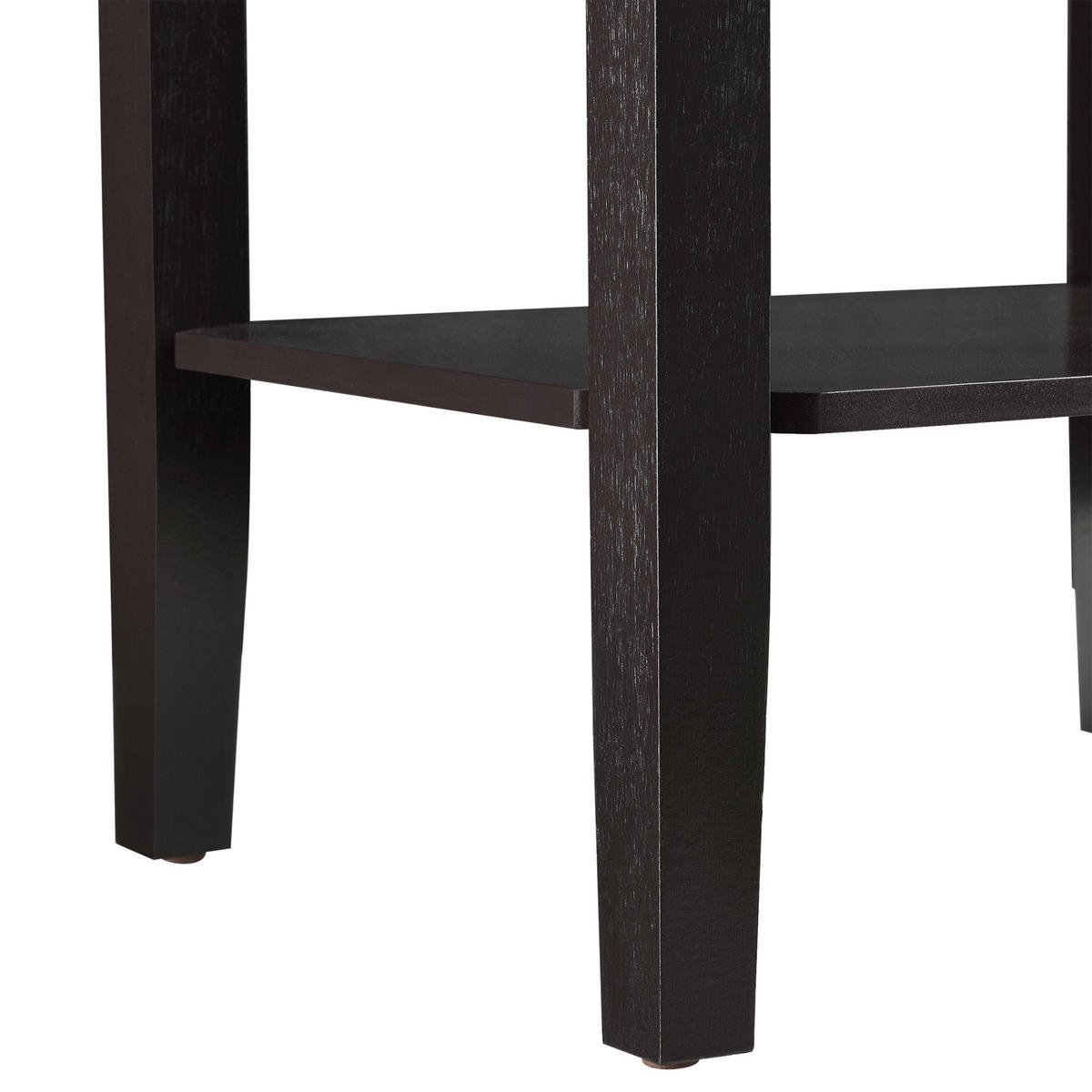 BEISTELLTISCH Thun - Dunkelbraun, Holzwerkstoff (30/38/74cm) - [en.casa]