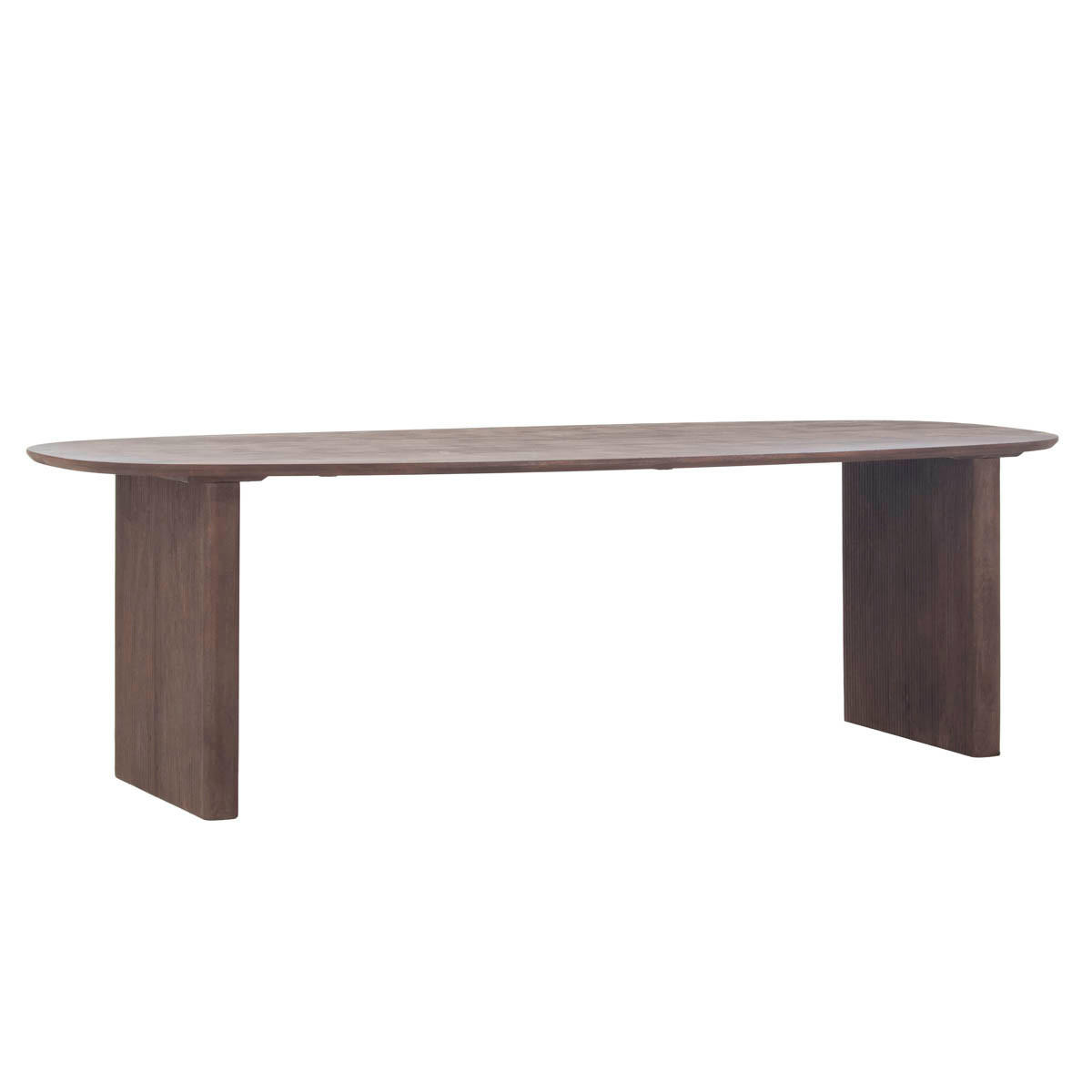 Giga Meubel Esstisch Dunkelbraun 100x76x210 cm