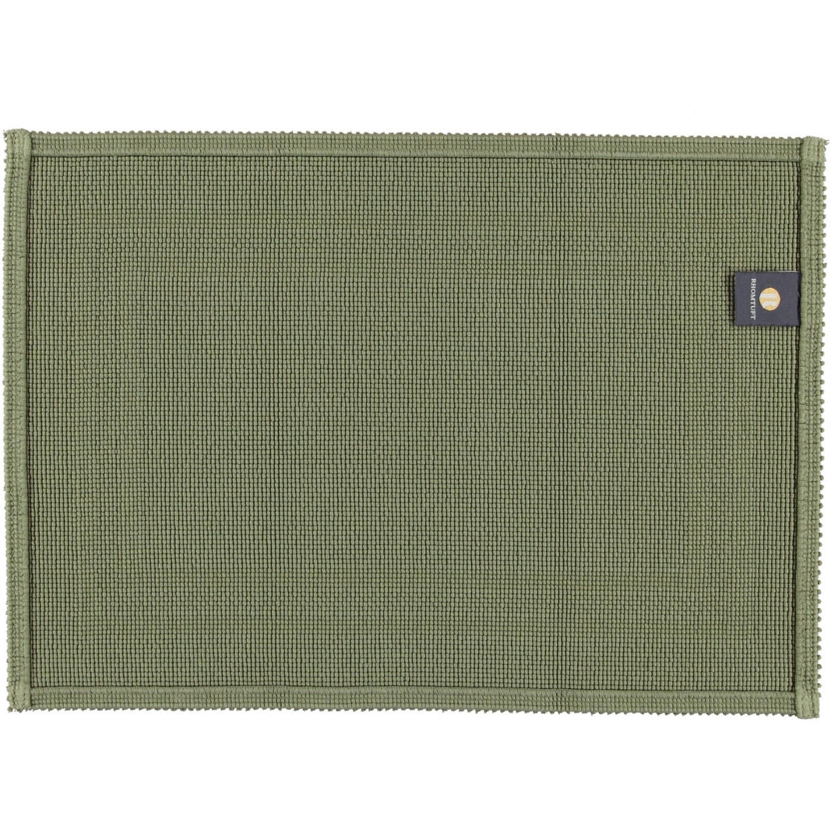 BADEMATTEN GALA OLIVE - 404 - Olivgrün, Textil (50/70cm) - Rhomtuft