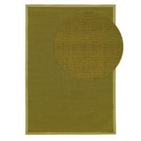 TEPPICH Sisal Sana Grün - Grün, Naturmaterialien (80/1cm) - KUNSTLOFT