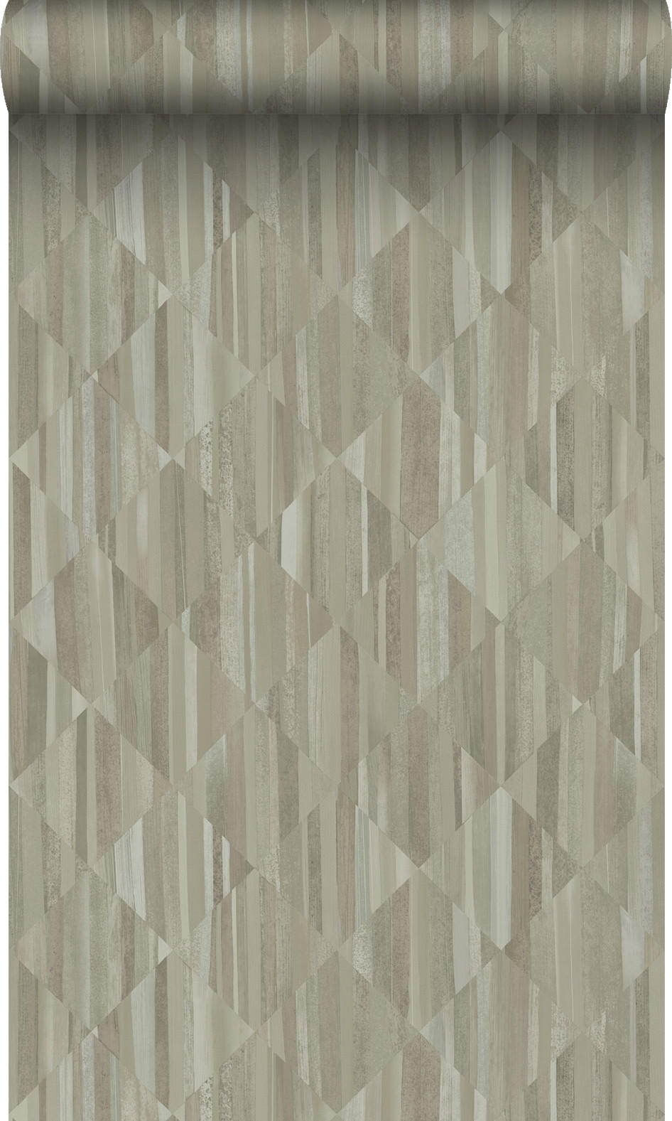 TAPETE 3D Holzoptik 50 x 900 cm - Grau, Papier (50/900cm) - Origin Wallcoverings