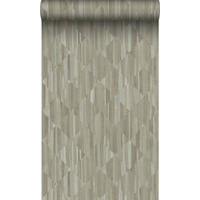 TAPETE 3D Holzoptik 50 x 900 cm - Grau, Papier (50/900cm) - Origin Wallcoverings