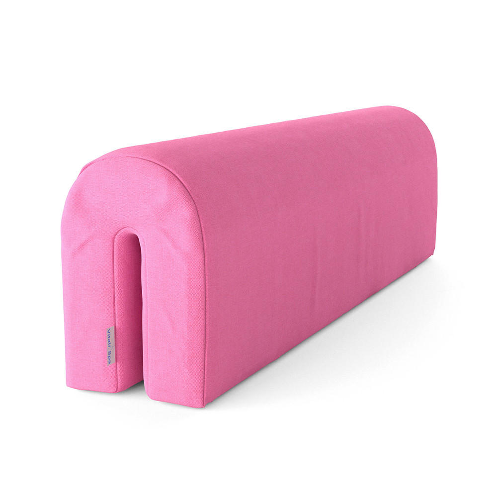 BETTUMRANDUNG Rosa 70 x 20 cm - Pink, Textil (70/20/14cm) - VitaliSpa