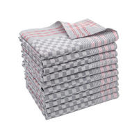 GESCHIRRTÜCHER, 10er-Set, 100% Baumwolle, Grau - Grau, Textil (50/100cm) - Zollner