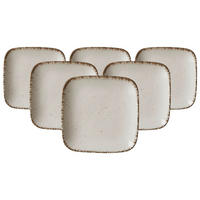 BEILAGENTELLER Casa Beige ø 14,5 cm 6er Set - Beige, Keramik (14.5cm) - Ritzenhoff Breker