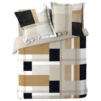 BETTWÄSCHE Ulysse 240/220 cm - Braun, Naturmaterialien (220/240cm) - Douceur d´intérieur
