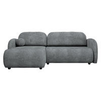 COLTAR Dream L - negru/gri, material plastic/material textil (233/160cm) - MIRJAN24