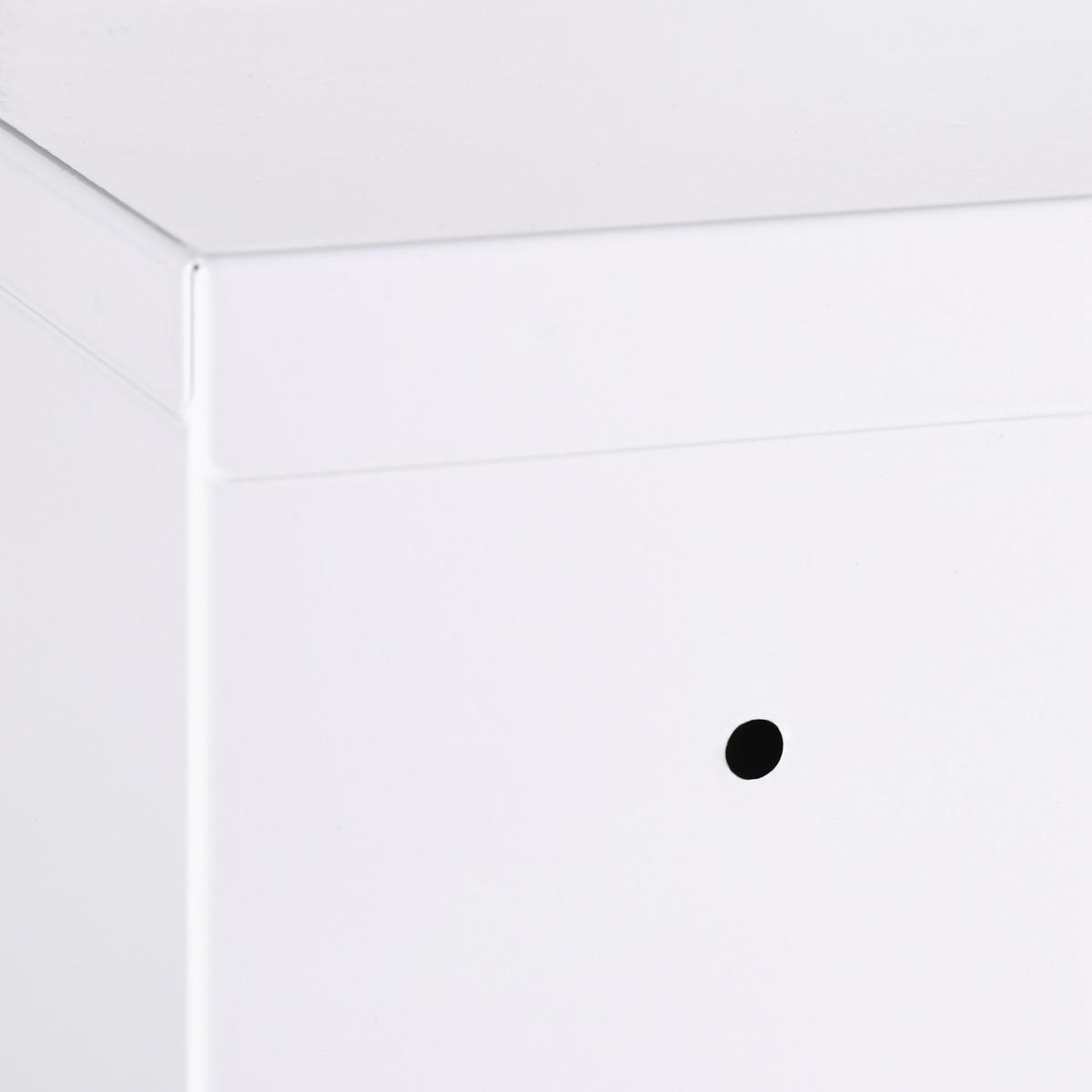 MEDIZINSCHRANK DE-09615 abschließbar mit 3 Einlegeböden Weiß - Weiß, Metall (30/46/14cm) - ComfortXL