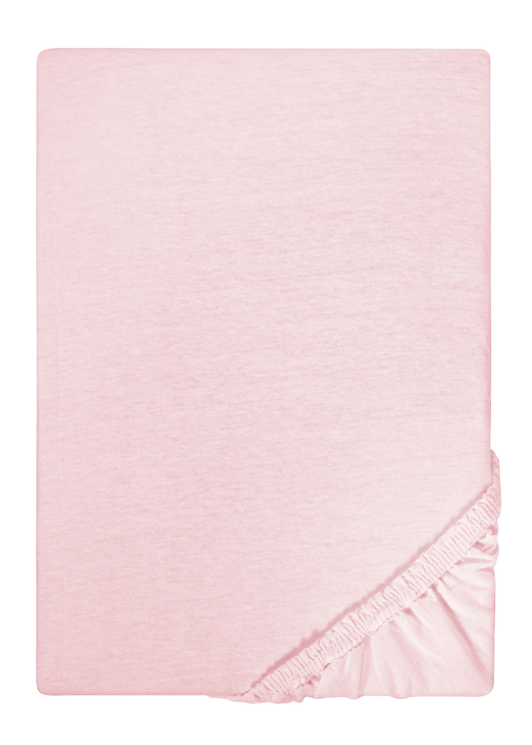 biberna Spannbetttuch Rosa 100x200 cm