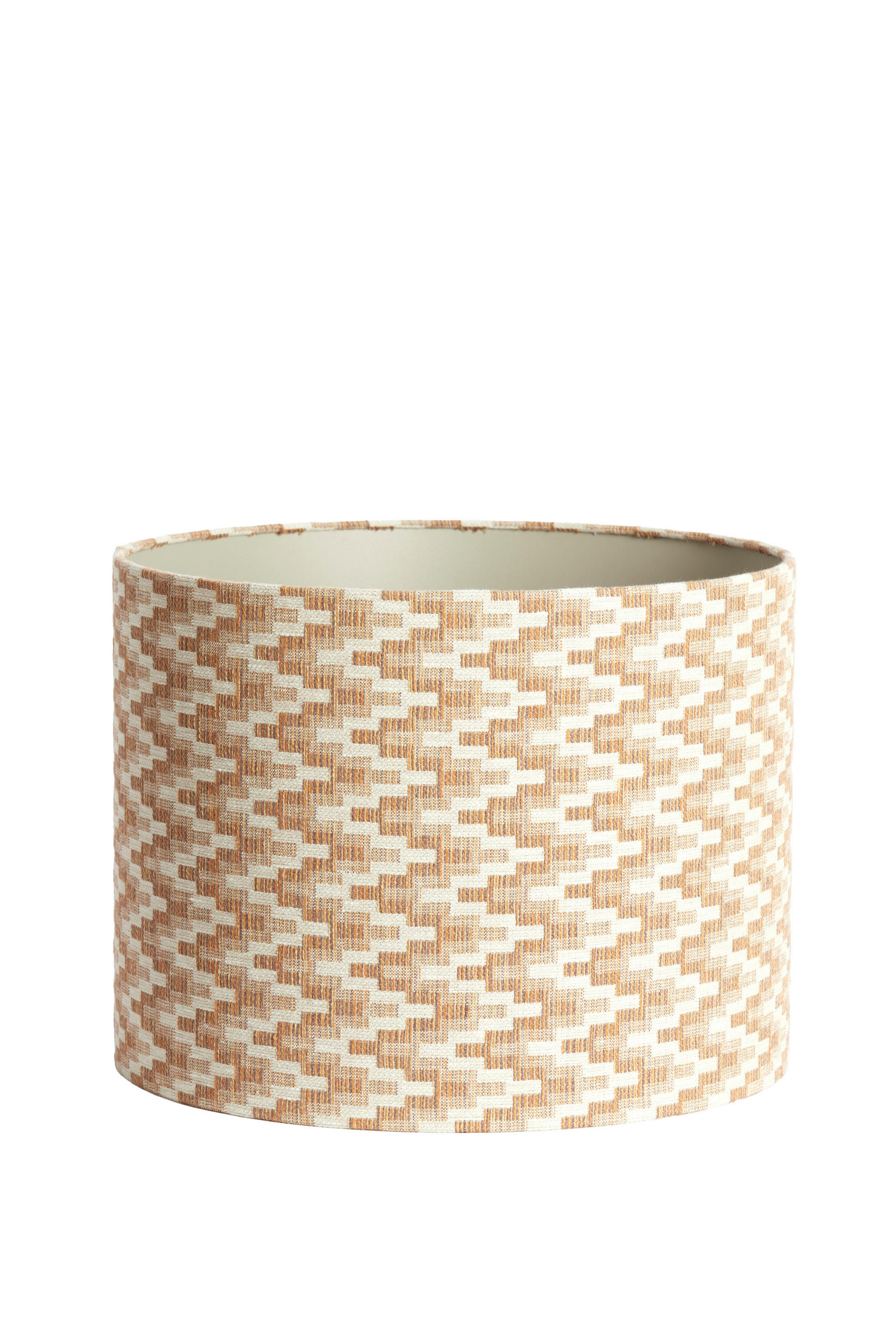 LAMPENSCHIRM Jinx Braun 40/40/30 cm - Braun, Textil (40/40/30cm) - Light & Living