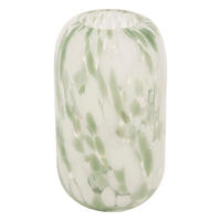 VASE aus gefärbtem Glas Arvo 15/15/26 cm - Grün, Glas (15/26cm) - Atmosphera Createur d´interieur
