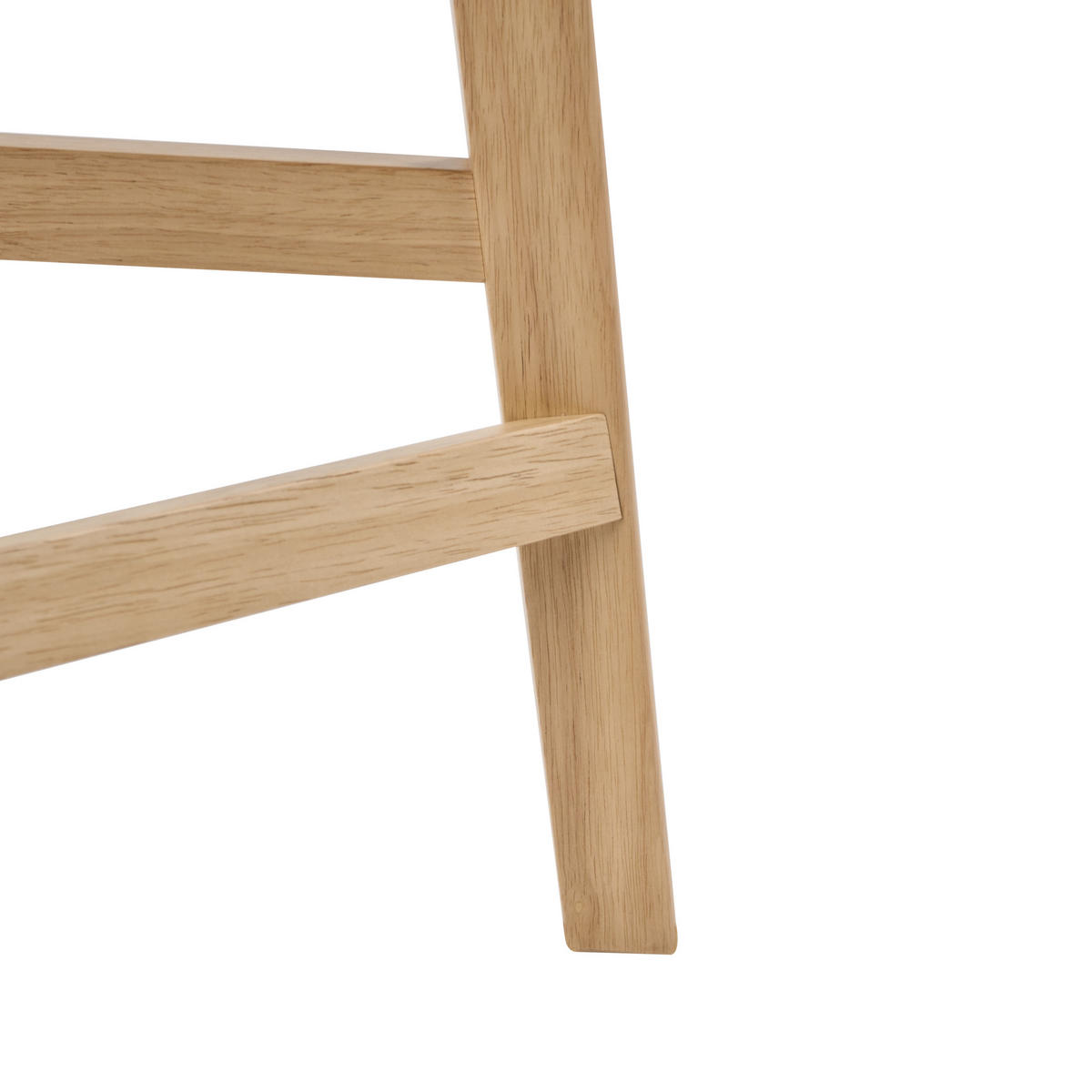 SCAUN DE BAR set de 2 lemn maro deschis/gri Holly - maro deschis, lemn (49/93/54cm) - Beliani