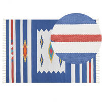 KELIM-TEPPICH Varser 200/140 cm - Multicolor, Textil (140/200cm) - Beliani