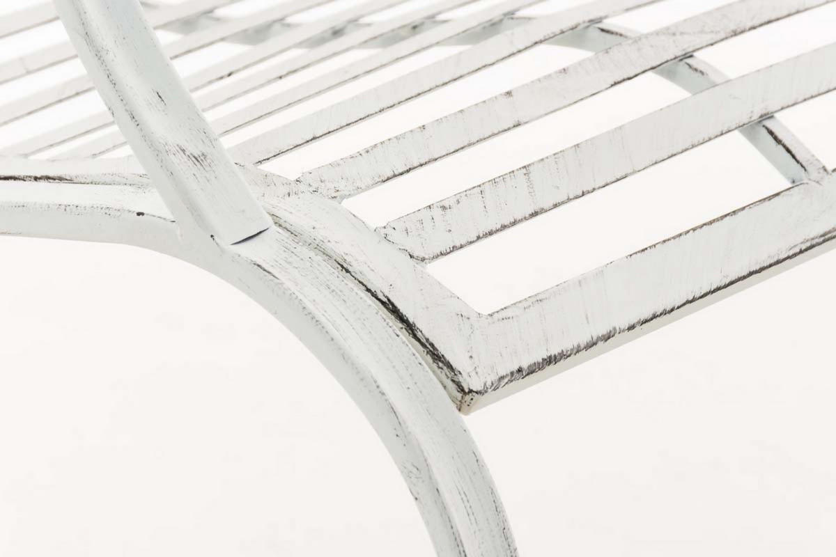 BANK Puncho antik weiß - Weiß, Metall (116/53/94cm) - TPFGarden