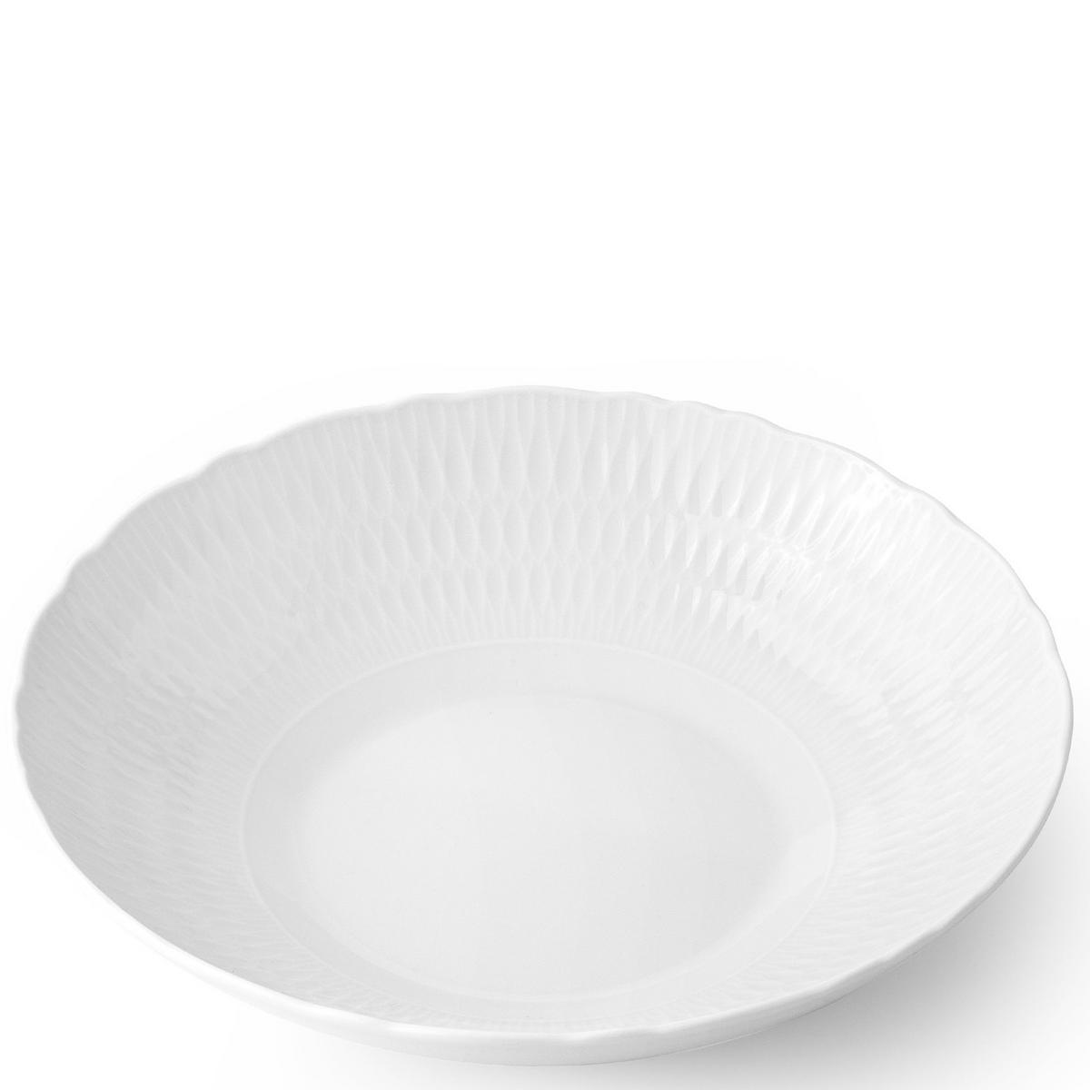 TELLER-SET SUPPENTELLER CMIELOW SOFIA 6-tlg aus Porzellan - Weiß, Keramik (22cm) - KONSIMO®