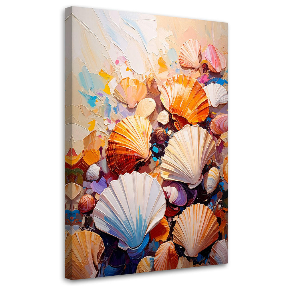 Feeby Leinwandbild Beige 40x60 cm