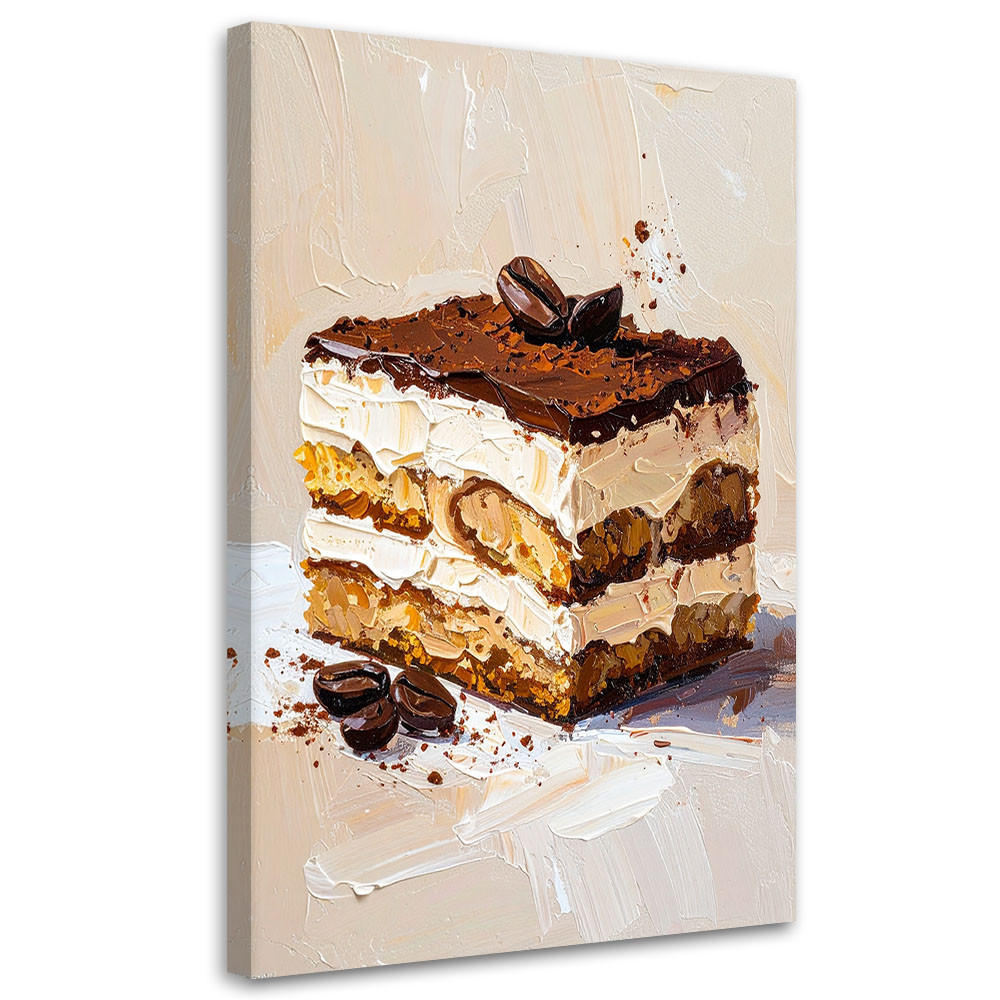 Feeby Leinwandbild Beige 40x60 cm