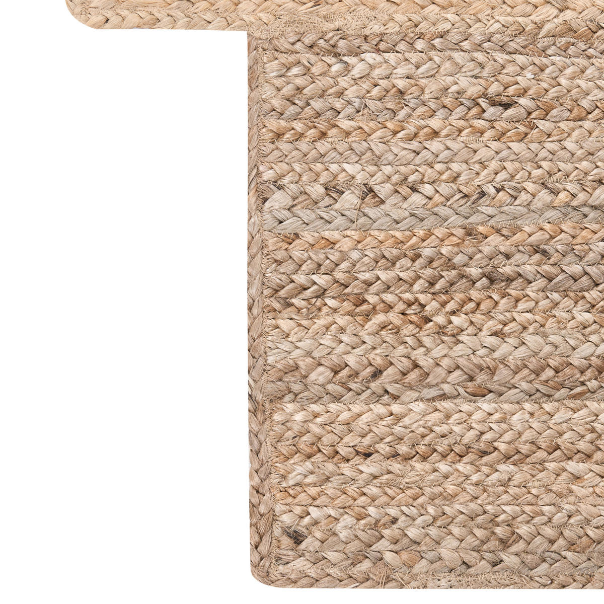 KOBEREC Béžový 200/300 cm Juta Sangli - béžová, textil (200/300cm) - Beliani