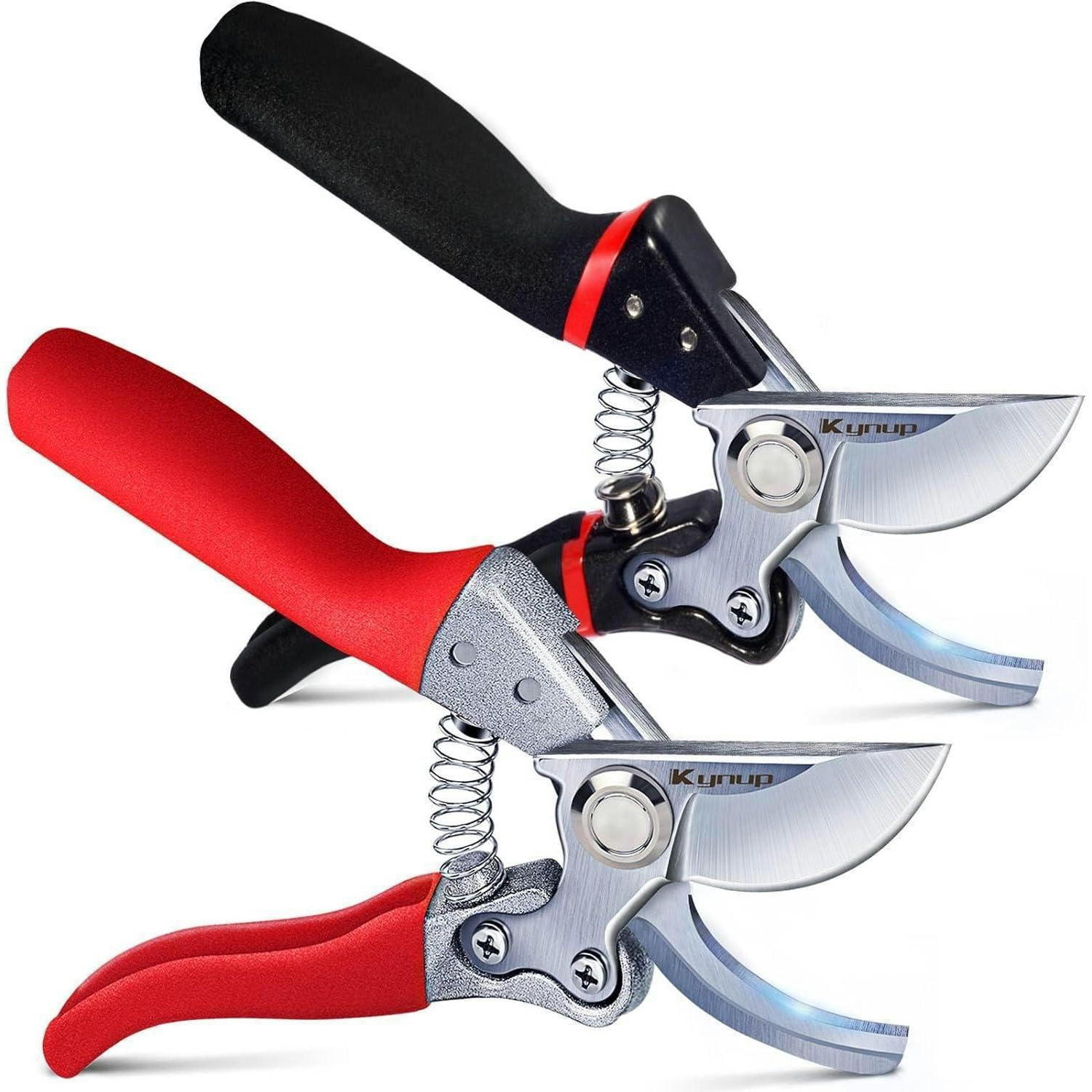 GARTENSCHERE 2-teiliges Set SK-5 Stahlklinge bis 2,5 cm Schnittstärke - Multicolor, Metall (16/3/24cm)