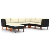 GARTENSET Reeves 8-teilig - Schwarz, Metall - Nettlife