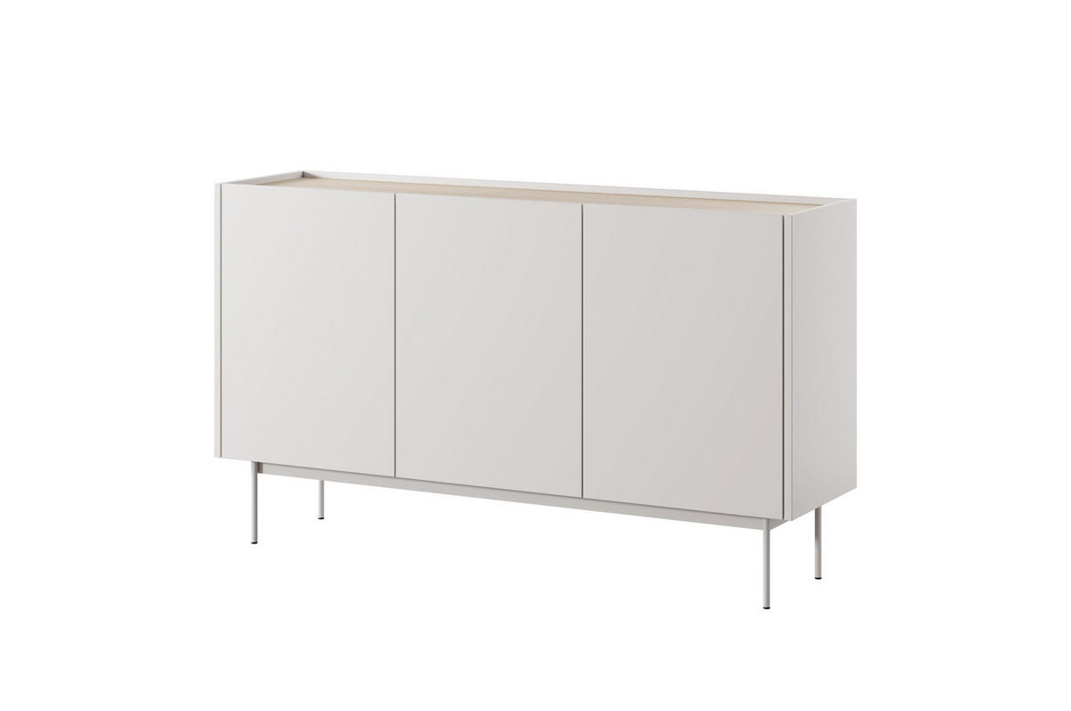 SIDEBOARD BEIGE - Beige, Holzwerkstoff (144/83/37cm) - FURNLUX