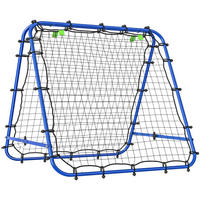 REBOUNDER für Fussball DE-10387 doppelseitig mit 5 Winkeln Blau - Blau, Metall (95/100cm) - ComfortXL