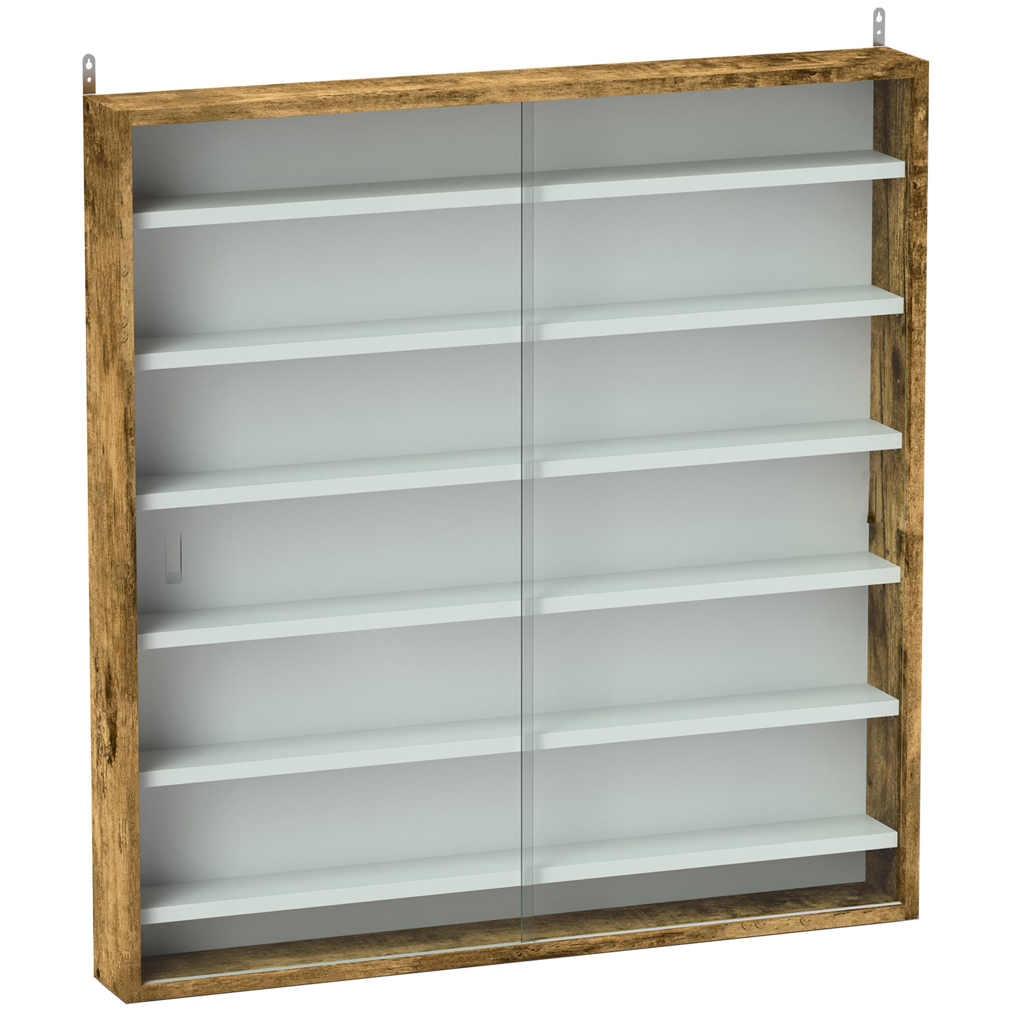 BÜCHERREGAL 80/9,5/83 cm Braun - Braun, Karton (80/83/9.5cm)