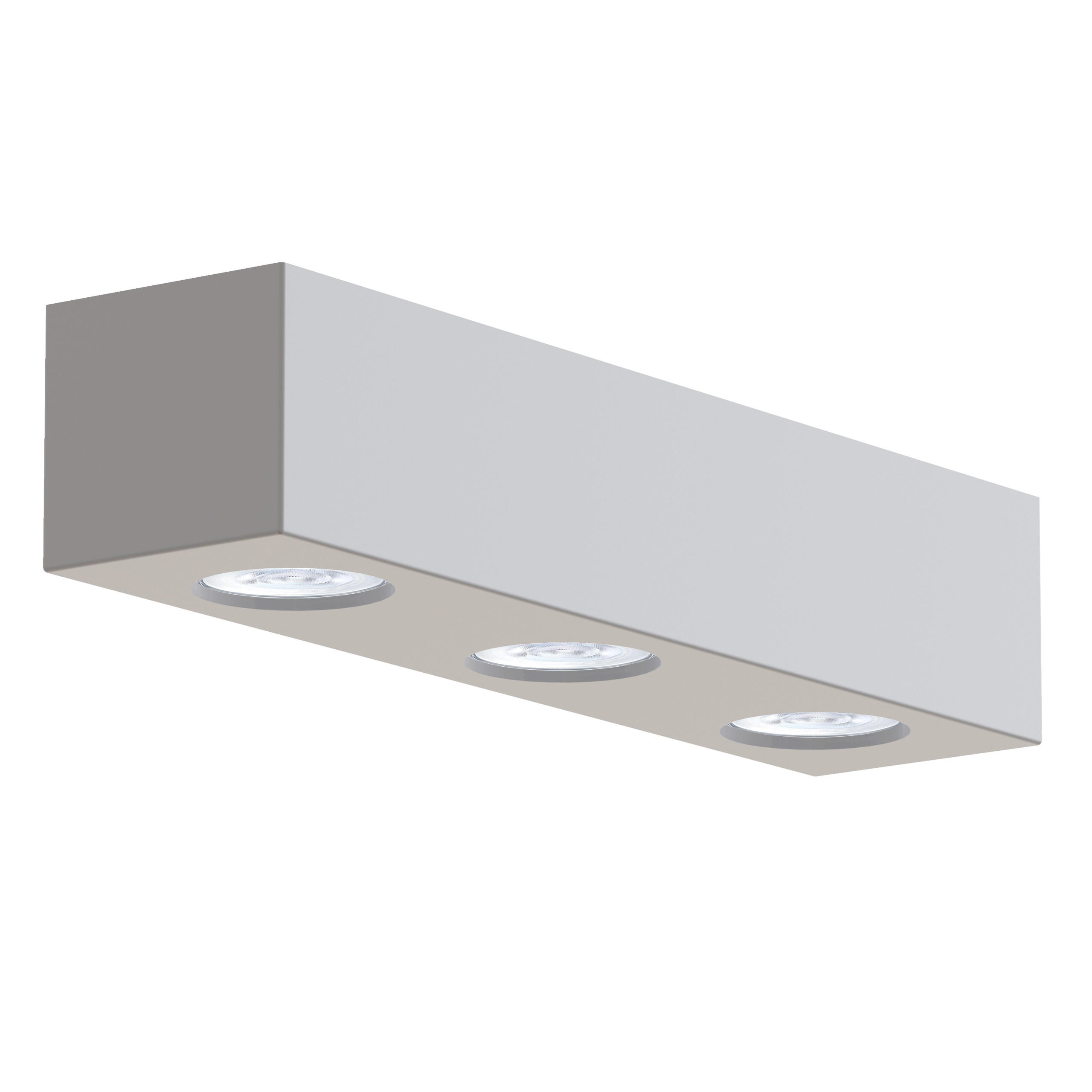 DECKENLEUCHTE - Weiß, Metall (10/30/7cm) - Lumicom