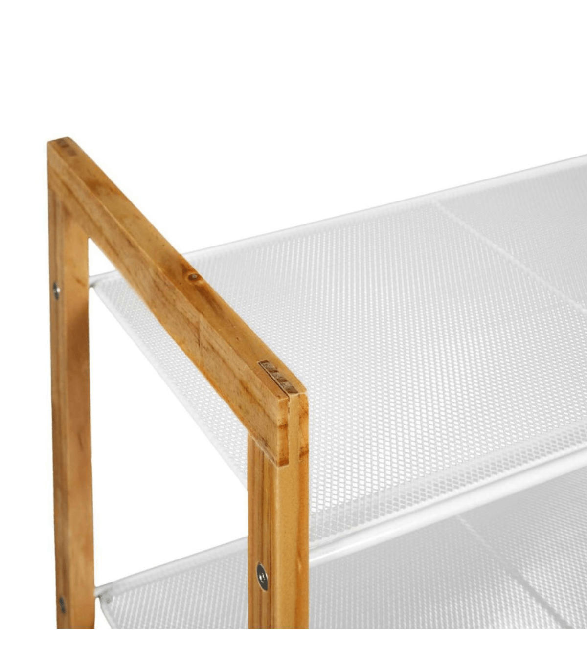 SCHUHMÖBEL 3 Regale 12 Paar Schuhe - L74 cm City - Weiß, Holz (30/55/74cm) - Calicosy