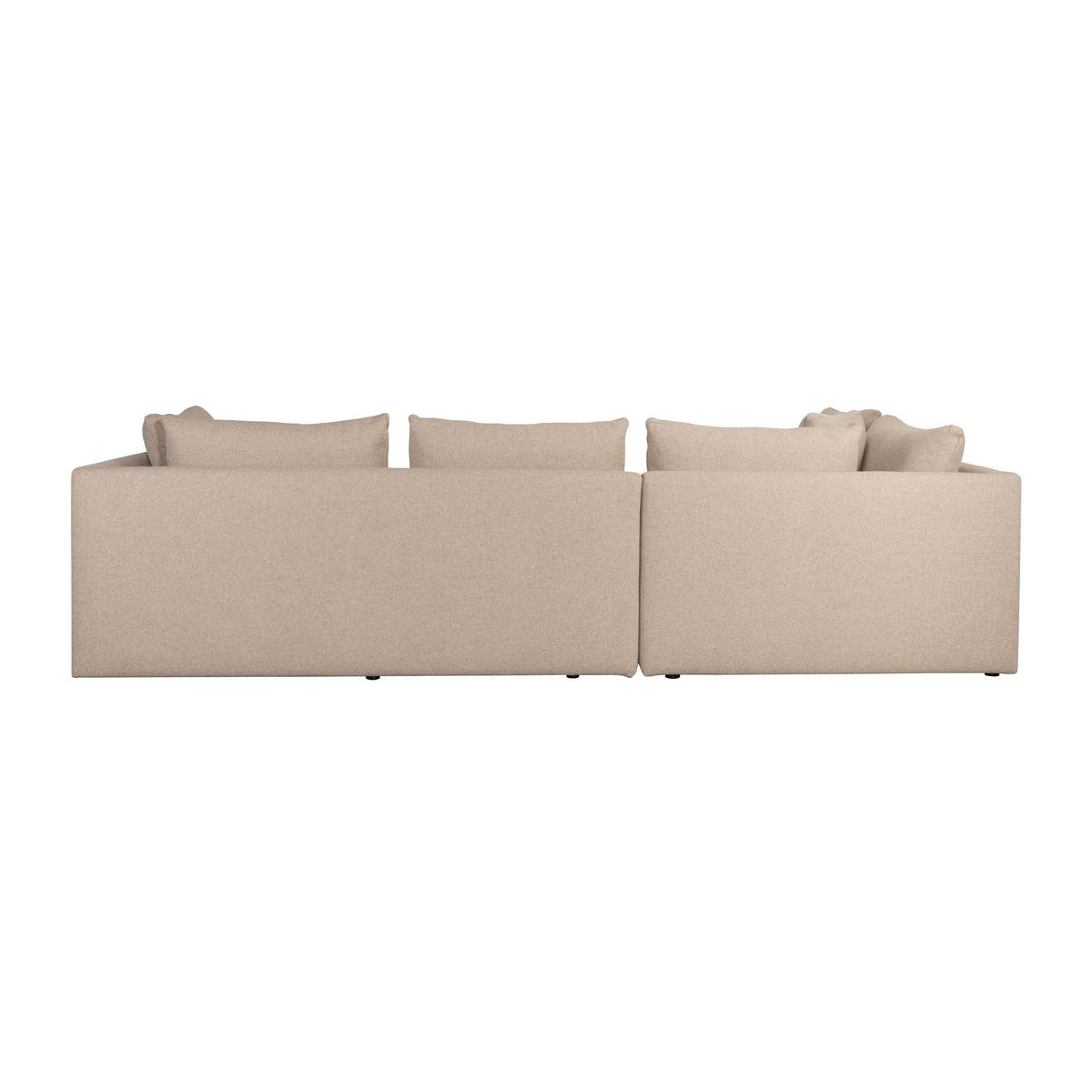 ECKSOFA 4,5-SITZER Prosper Links Cappuccino/ Beige - Beige, Kunststoff (301/79/126cm) - Zuiver