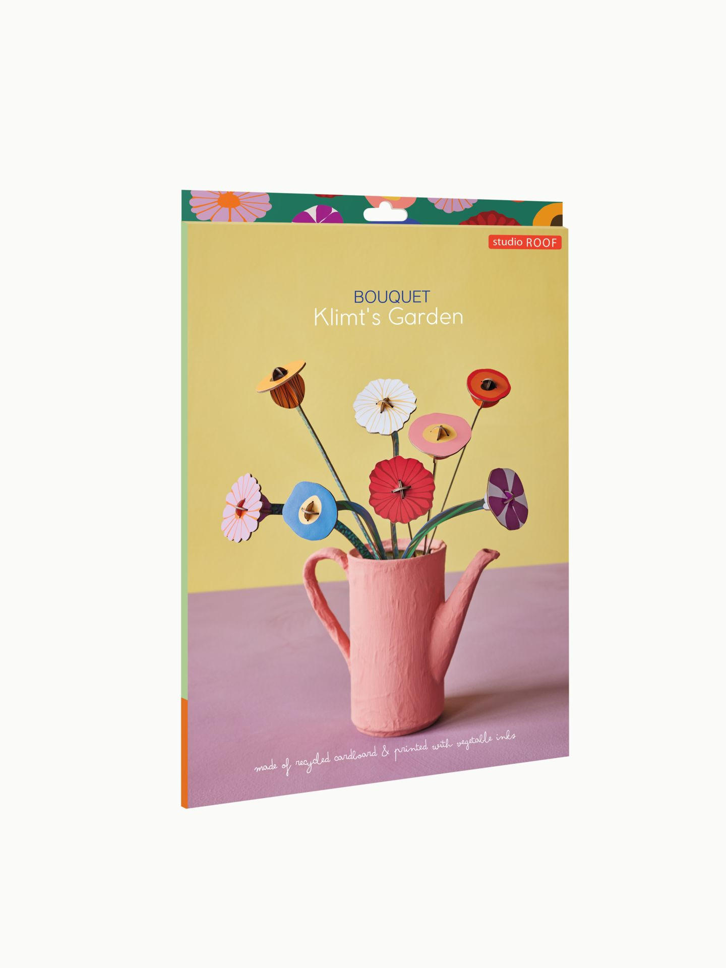 DEKOFIGUR Leuchtende Blüte 3/27.5 cm - Multicolor, Wellpappe (3/27.5/6cm) - KUNSTLOFT