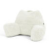 RÜCKENLEHNE Lesekissen Teddybär - Weiß, Textil (74/63cm) - icon