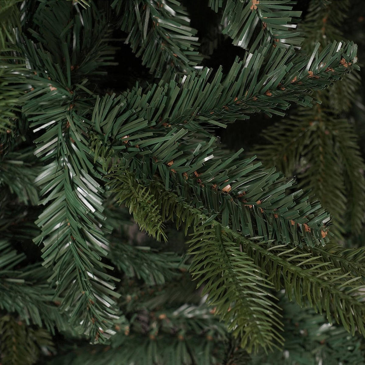 WEIHNACHTSBAUM Kunststoff Grün 109x109h150 cm - Grün, Kunststoff (150cm) - DMORA