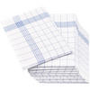 GESCHIRRTÜCHER, 12er-Set, 50x70 cm, 50% Baumwolle, 50% Leinen, Blau - Blau, Textil (50/70cm) - Zollner