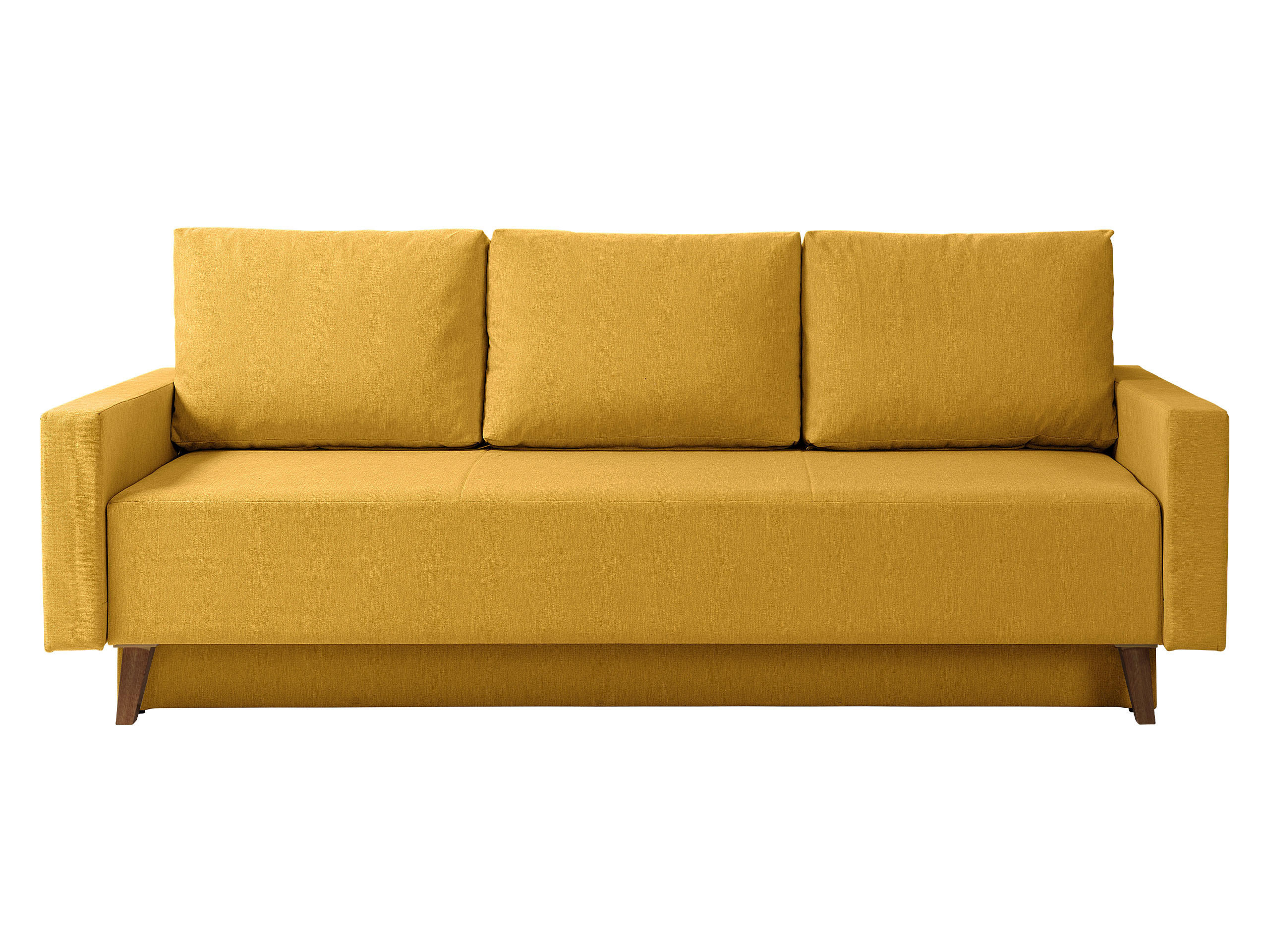 Mirjan24 Schlafsofa Gelb 215x86x95 cm