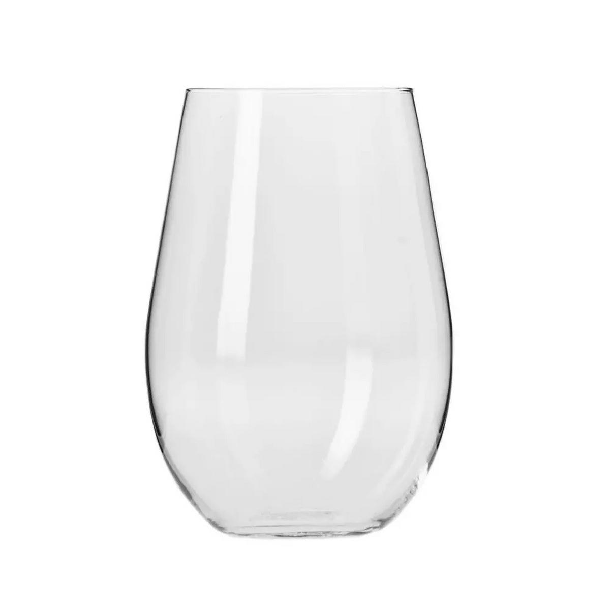 ROTWEINGLÄSER OHNE STIEL 6er-Set, 580 ml - Transparent, Glas (0.58L) - Krosno Glass