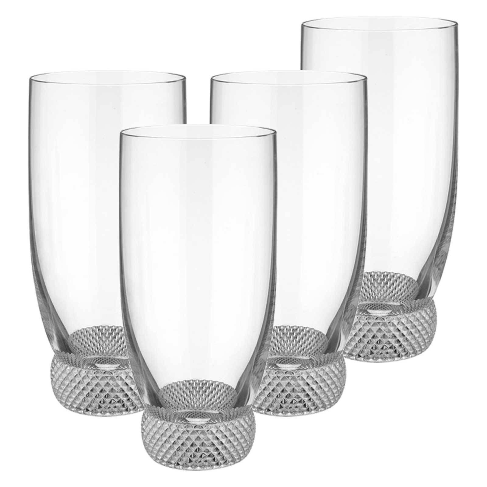 BIERGLÄSER Octavie transparent 385 ml 4er Set - Transparent, Glas (0.385L) - Villeroy & Boch