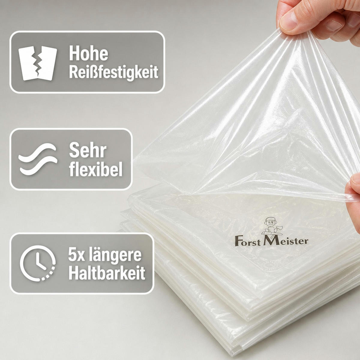 ABDECKPLANE - Transparent, Kunststoff (300/200/1cm) - Westfalia