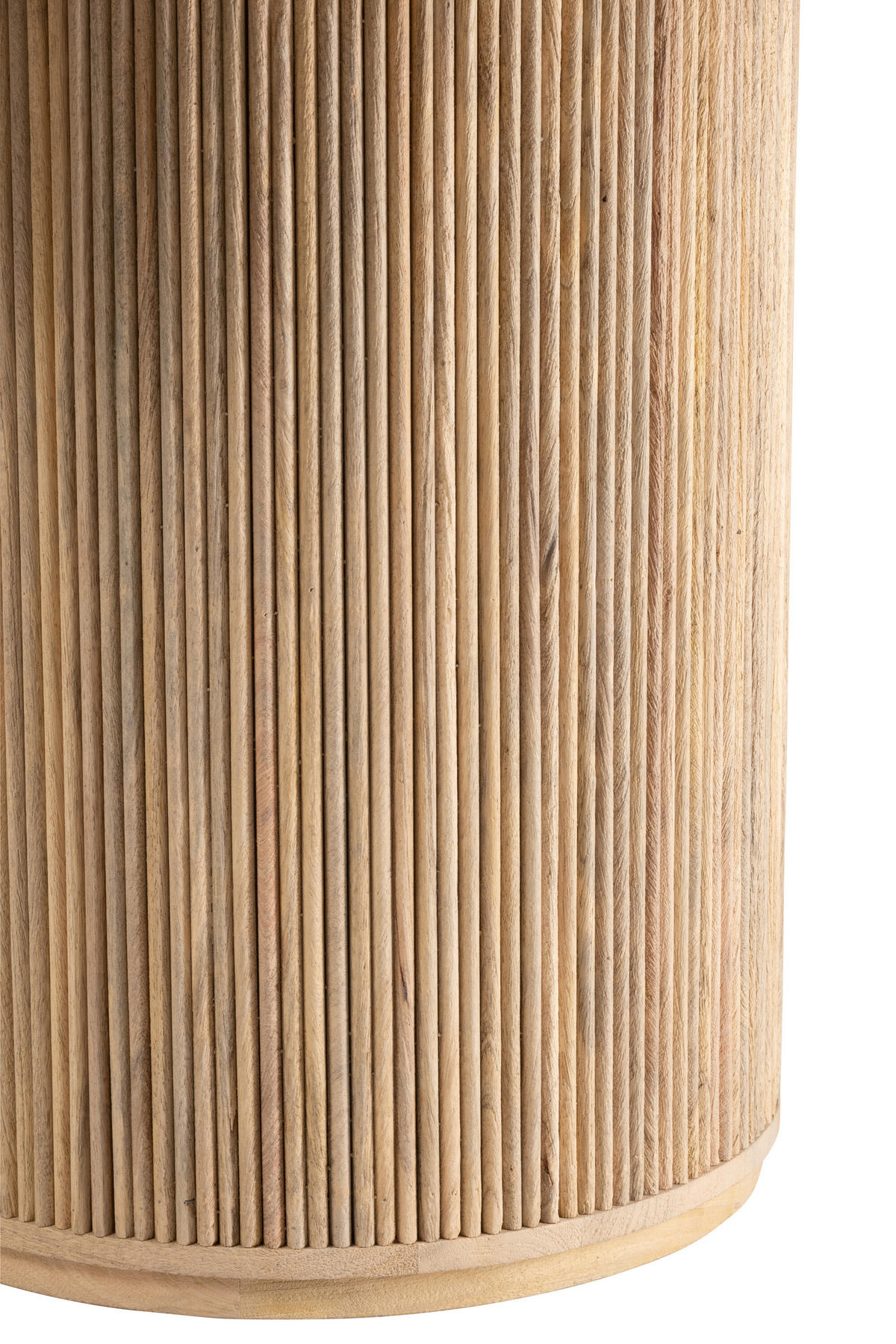 TISCH VINCENT - Holz - Natürliche - L - Naturfarben, Holz (120/120/77cm) - J-Line