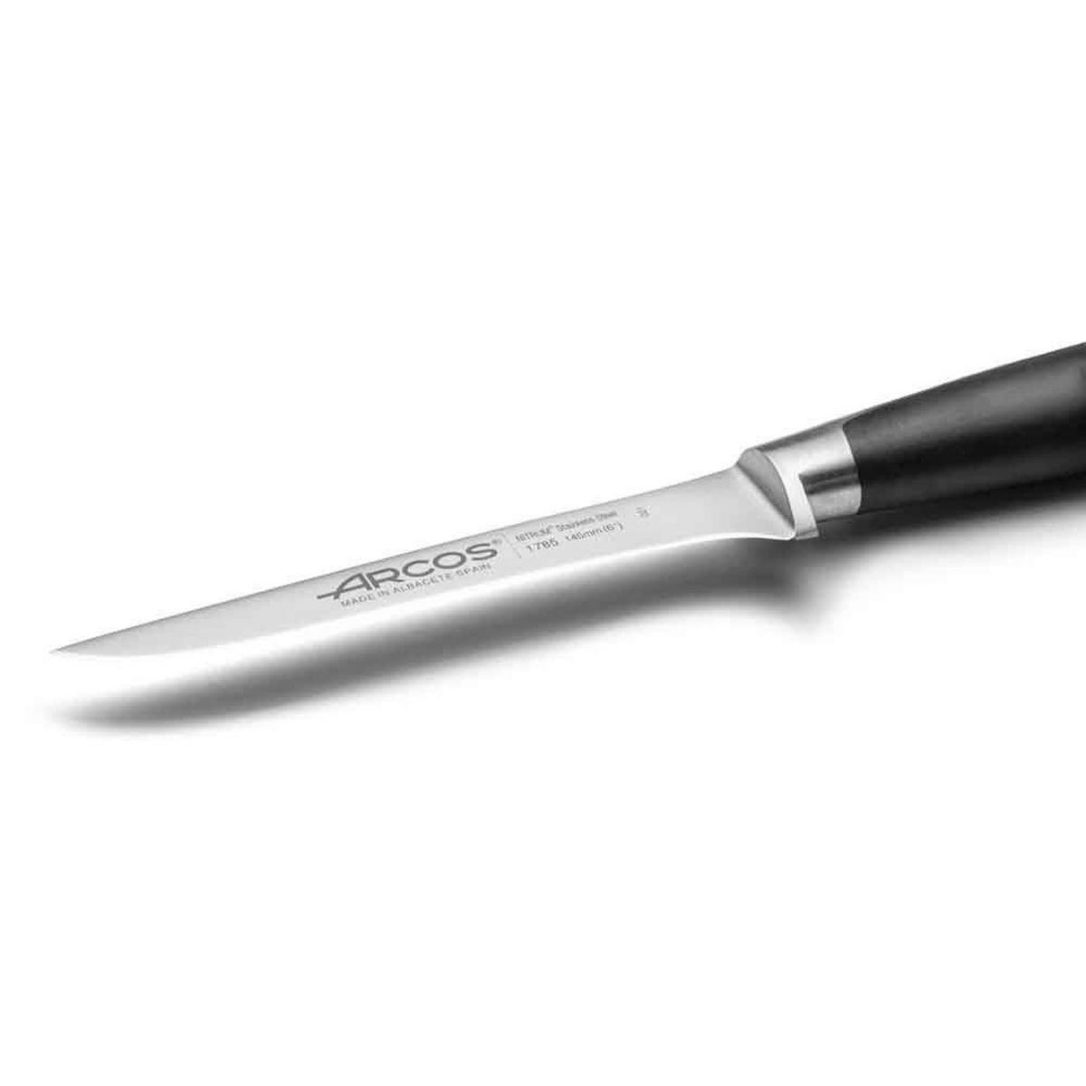 FLEISCHERMESSER Silber 30/2/30 cm 178500 - Silberfarben, Metall (30cm) - Arcos