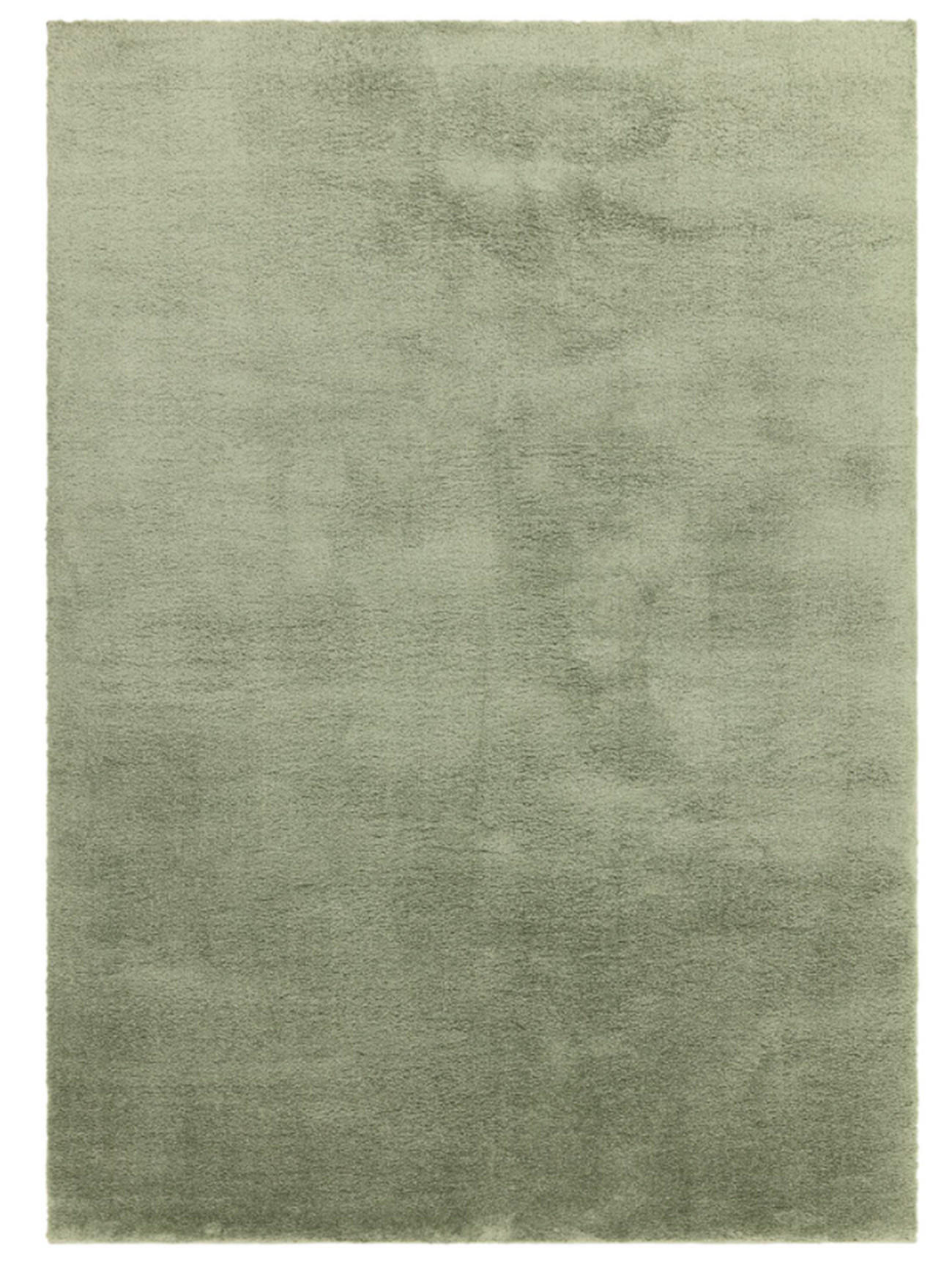 TEPPICH Wohn-/Schlafzimmer Langflor MOCO Grün 80x150 cm - Grün, Textil (80/150cm) - Novatrend