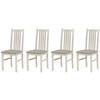 STUHL 4er ONTIKA 1, kaschmir - Beige, Holz (43/94/40cm) - Leaf Design