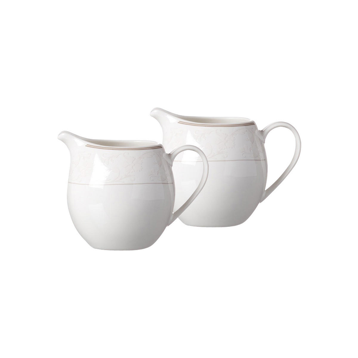 MILCHKÄNNCHEN Isabella beige 250 ml 2er Set - Beige, Keramik (0.25L) - Ritzenhoff Breker