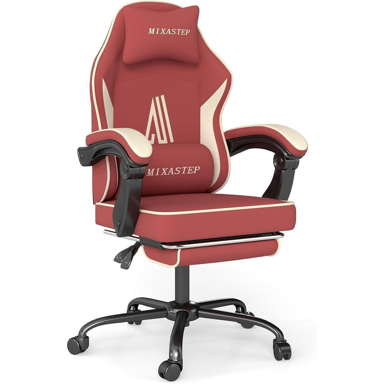 XXXLutz Gaming-Stuhl Rot 48x122x49 cm