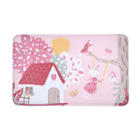 KINDERMATTE Matty 75/45/1 cm - Rosa, Textil (45/75cm) - STOF