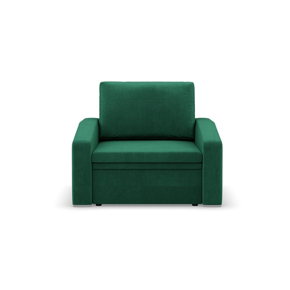 LOUNGESESSEL ORBIT, 80 CM, Dunkelgrün - Dunkelgrün, Textil (108/80/87cm)
