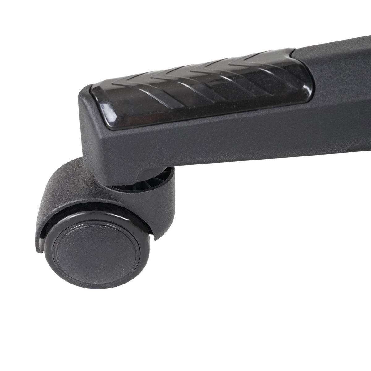 DREHSTUHL HxBxT 136x67x69cm Sitzhöhe 46cm Kunstleder Schwarz - Schwarz, Kunststoff (67/136/69cm) - PROREGAL