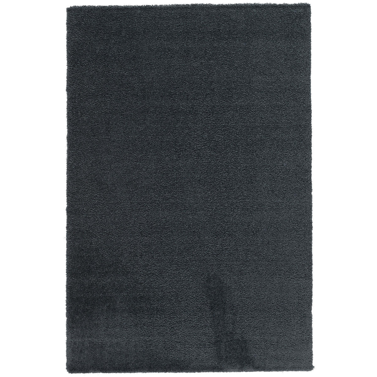 LUXUS HOCHFLOR LANGFLOR TEPPICH HARMONY - Anthrazit, Textil (133/133cm) - Snapstyle