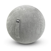 SITZBALL Der Sportliche - Grau, Textil (65/65/65cm) - Mokebo