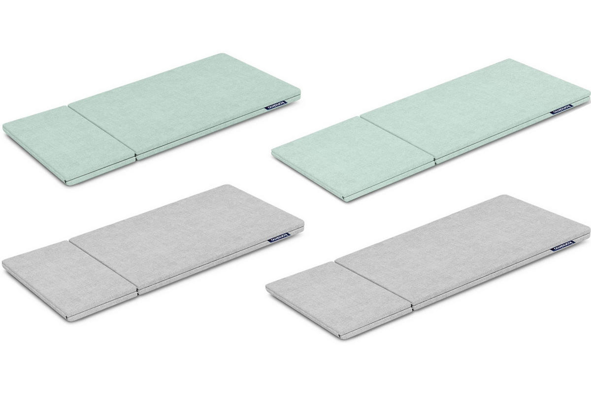 BEZUG-FÜR-KINDERMÖBEL-SET MIRUM 4 Stück, Hellgrün/Grau - Hellgrün/Grau, Textil (173/3/80cm) - KONSIMO®
